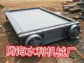 延吉钢制翻板闸门 渠道专用设备与电子翻板装置的融合应用