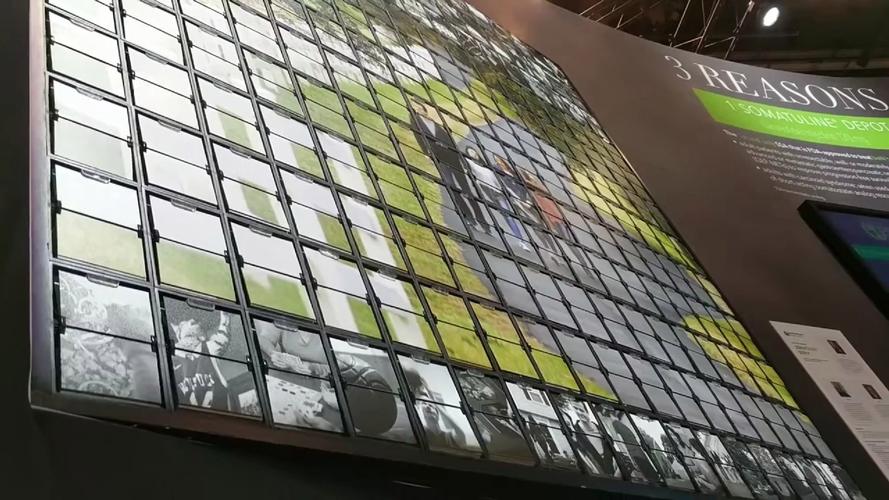 机械翻板机,机械装置,纯粹机械感,高端网红打卡,展会美陈互动装置,未